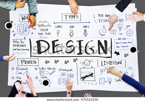 Sketching Visual Notes Design Handwriting Ideas Stock Photo Edit Now 470561030