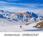 Palandöken Ski Center in the Winter Season Photo, Palandoken Mountain Erzurum, Turkiye (Turkey)