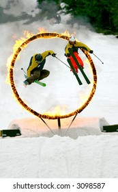 Ski And Fire Festival In Whistler, Canada