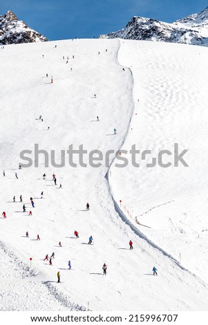 Similar – Foto Bild Skitour | Aufstieg | Arlberg | Österreich