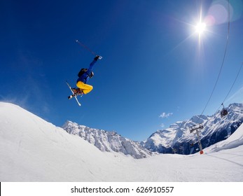 Ski Jump, Verbier, Switzerland