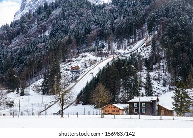 Ski Jumping Hill In Engelberg