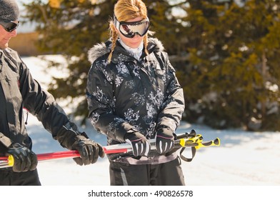 ski lesson