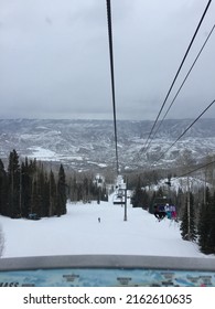 Ski Lift In Aspen Colorado  