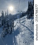 Ski lift Washington State White Pass 2024