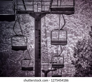 Ski Lifts At Beaver Creek Ski Resort