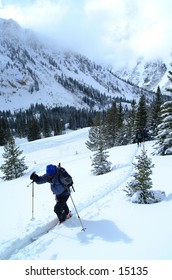 Ski Mountaineering outside Aspen, Colorado