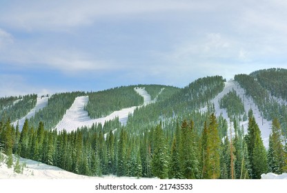 Ski Runs And Lift