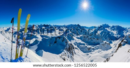 Similar – Image, Stock Photo 91 words for snow Winter