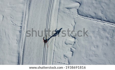 Similar – liften Winter Wintersport