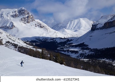 Skiing In Banff National Park