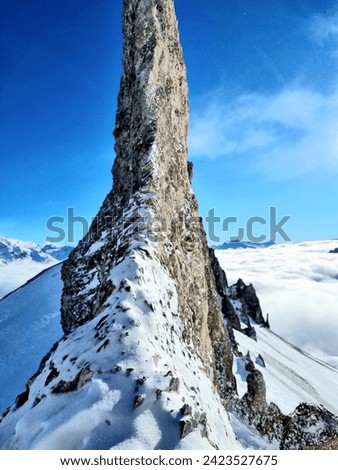 Similar – Image, Stock Photo harelip Langkofel Alpine