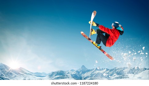 Freestyle Skiing High Res Stock Images Shutterstock