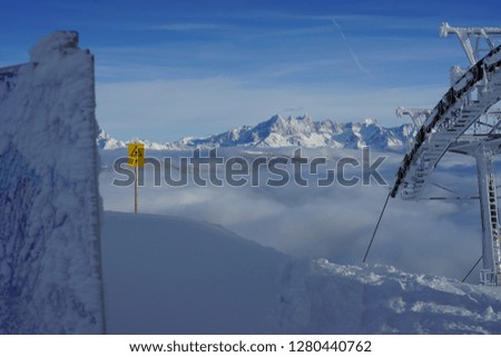 Similar – Image, Stock Photo ski-cross Style Joy