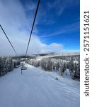 Skiing Snowbowl In Flagstaff Arizona