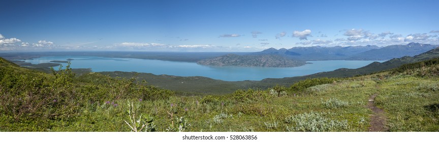 Skilak Lake In The Kenai National Wildlife Refuge, Alaska.