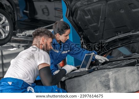 Skilled car service technicians utilize advanced computerized diagnostics and precise tools in garage workshop to analyze, troubleshoot, repair engine and system issues, ensuring optimal performance.
