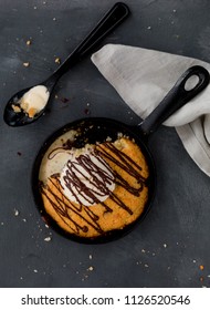 Skillet Cookie And Ice Cream