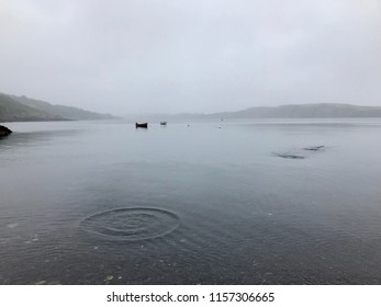 Skimming Stones In Mist