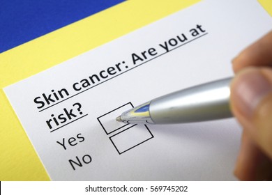 Skin Cancer: Are You At Risk? Yes Or No