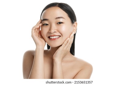 Skin Care Woman Beauty Face Touching Stock Photo Shutterstock