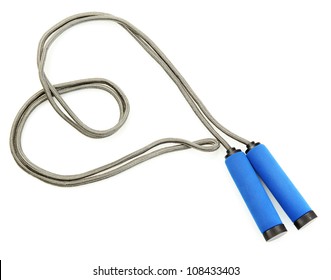 Skipping Rope Isolated On White