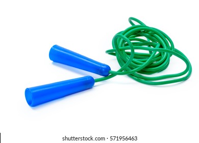 Skipping Rope Isolated On White