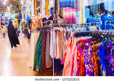 Skirts And Dresses At Tehran Grand Bazaar, Iran