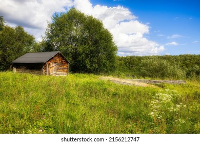 From Skoltebyen In Neiden In Finnmark, Norway, With Signs Of Sami Culture