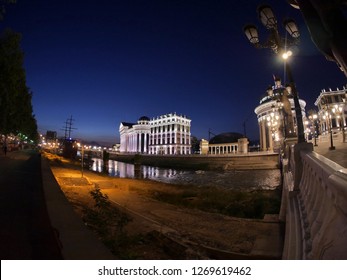 Skopje 2014 At Night