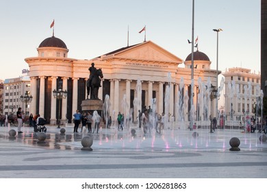 Skopje Macedonia Fyrom October 15 2018 Stock Photo 1206281863 ...