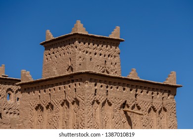 Skoura, Morocco - April 3, 2019: Kasbah Amerhidil In Skoura Morocco