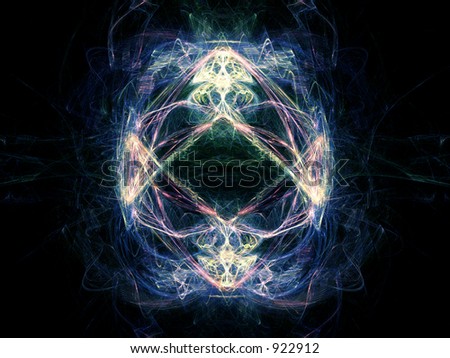 Skull abstract