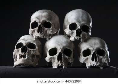 Skulls Stacked