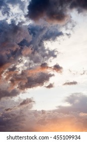 sky abstract background,Dramatic sky with stormy clouds