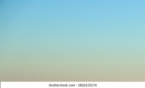 Sky Background Captured In The Evening, Sky Atmosphere In Natural Colors With Gradient, Sky Texture Without Clouds