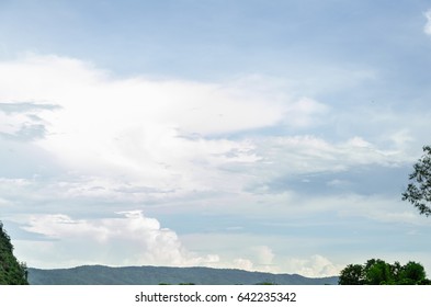 Sky background, clouds , light