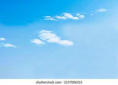 Sky background. Cloudy Sky clear, blue Sky - Shutterstock ID 2157006315