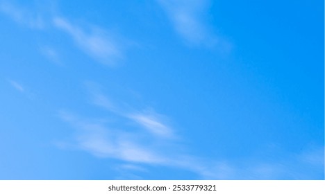 Sky background pattern with partially cloudy. Beautiful soft clouds natural scenery