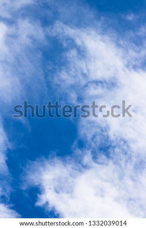Sky background Texture with clouds