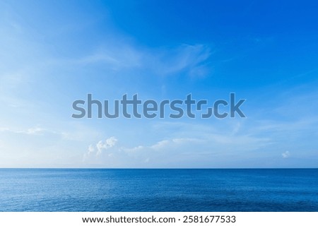 Sky Blue Cloud Clear Background, White Bright Summer Horizon Landscape Panorama, Winter Dramatic Before Sunset Sun Vector Weather Scene, Nature Illustration, Seasonal Banner, Outdoor Design And Copy Space.