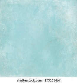 Sky Blue Grungy Distressed Background Texture