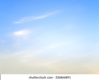 Sky Blurred Image Background