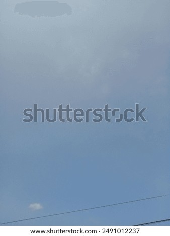 sky, cable, blue sky, cloud, tree, bright