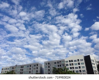 sky cloud building