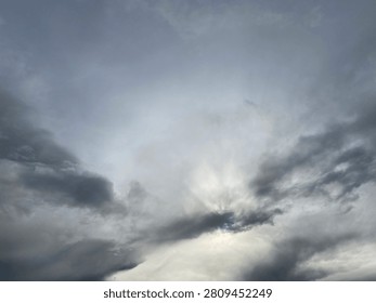 Sky Cloud light  sun wether white black