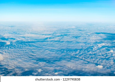 Sky and Cloud view on the plane