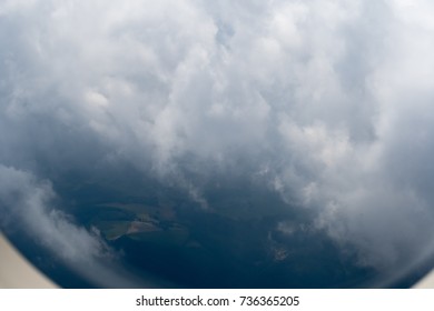 Sky and Cloud view on the plane