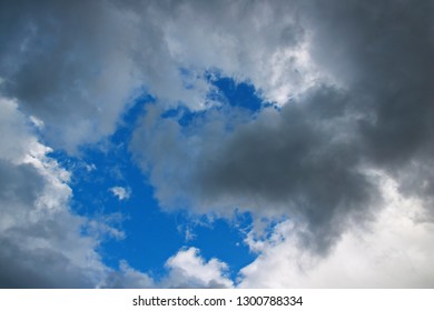 Sky with clouds