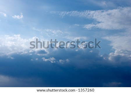 sky and clouds